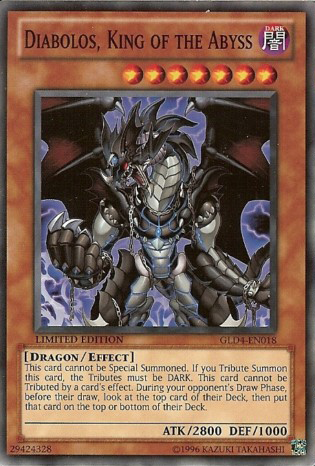 Diabolos, King of the Abyss [GLD4-EN018] Common | The CG Realm