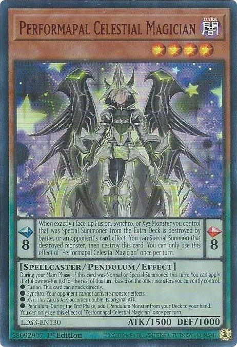 Performapal Celestial Magician (Red) [LDS3-EN130] Ultra Rare | The CG Realm