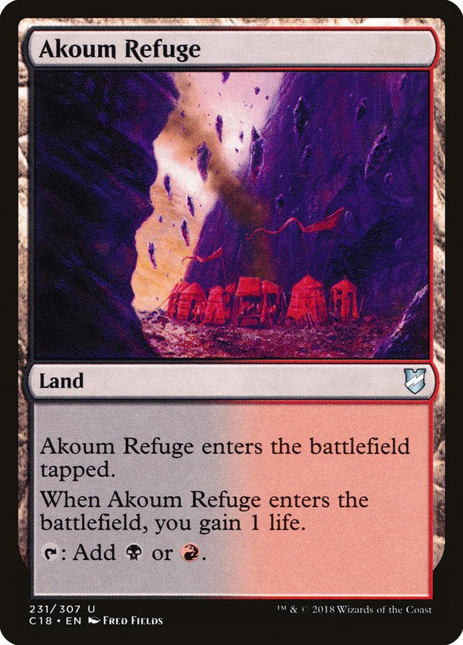 Akoum Refuge [Commander 2018] | The CG Realm