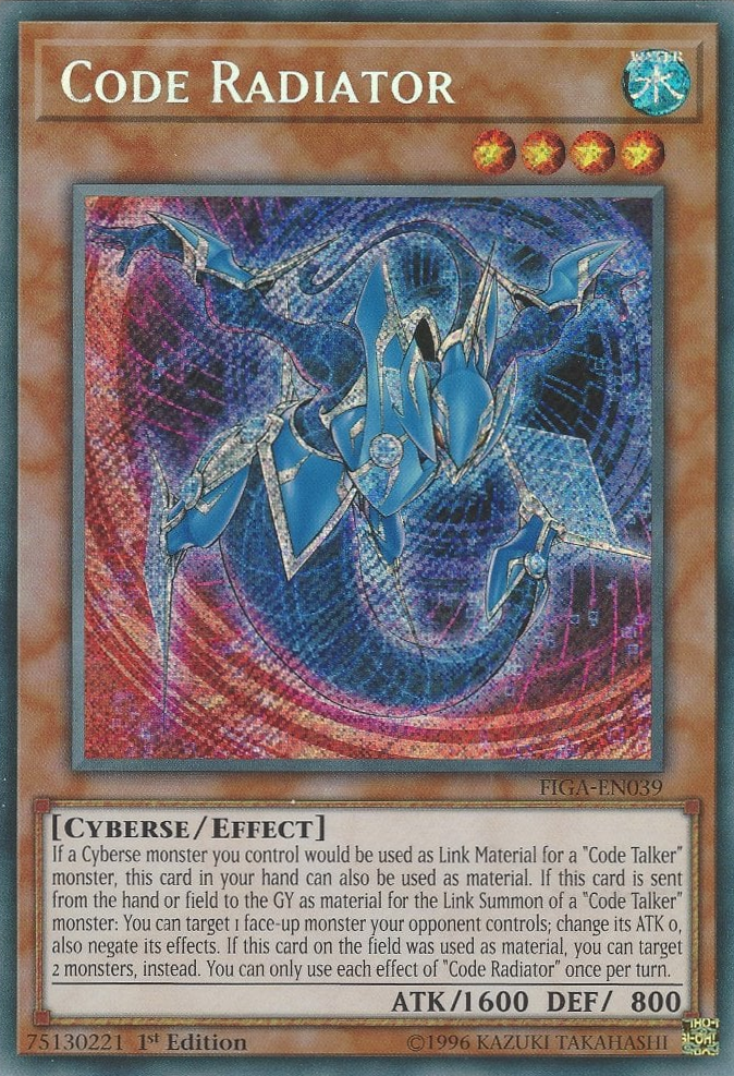 Code Radiator [FIGA-EN039] Secret Rare | The CG Realm