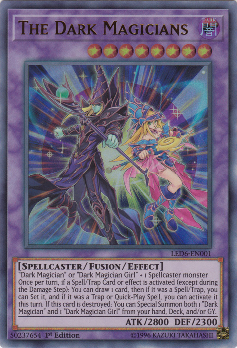 The Dark Magicians [LED6-EN001] Ultra Rare | The CG Realm