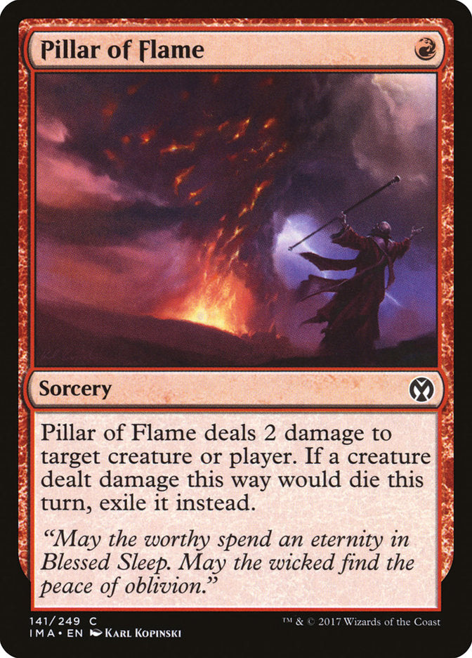 Pillar of Flame [Iconic Masters] | The CG Realm