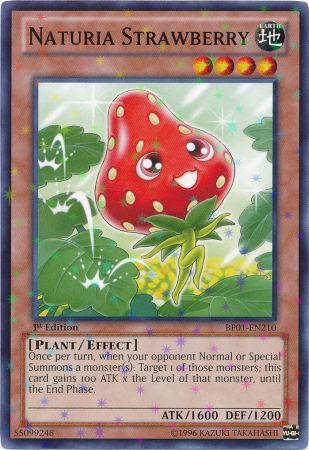 Naturia Strawberry [BP01-EN210] Starfoil Rare | The CG Realm