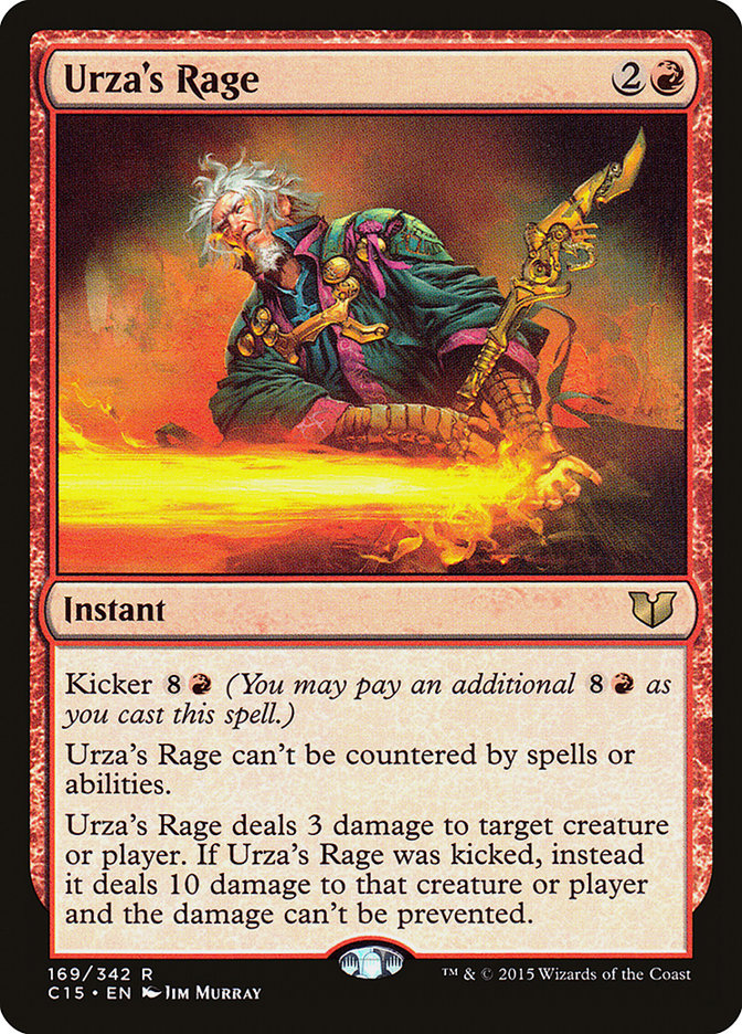 Urza's Rage [Commander 2015] | The CG Realm