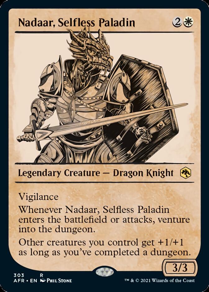 Nadaar, Selfless Paladin (Showcase) [Dungeons & Dragons: Adventures in the Forgotten Realms] | The CG Realm