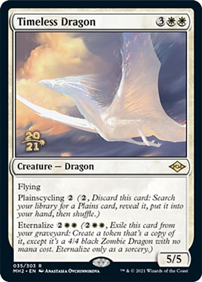 Timeless Dragon [Modern Horizons 2 Prerelease Promos] | The CG Realm