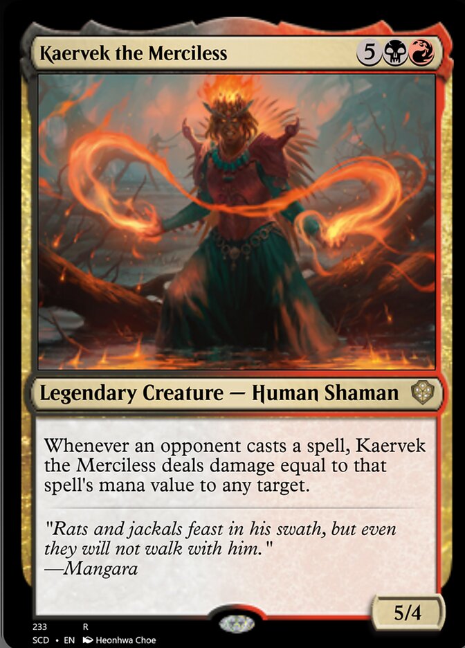 Kaervek the Merciless [Starter Commander Decks] | The CG Realm