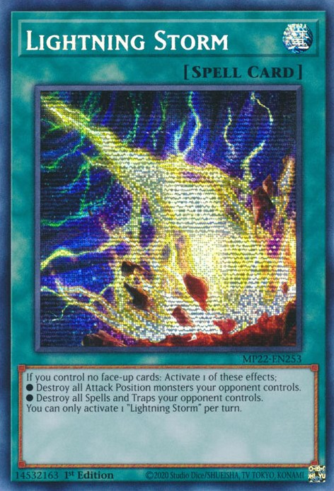 Lightning Storm [MP22-EN253] Prismatic Secret Rare | The CG Realm