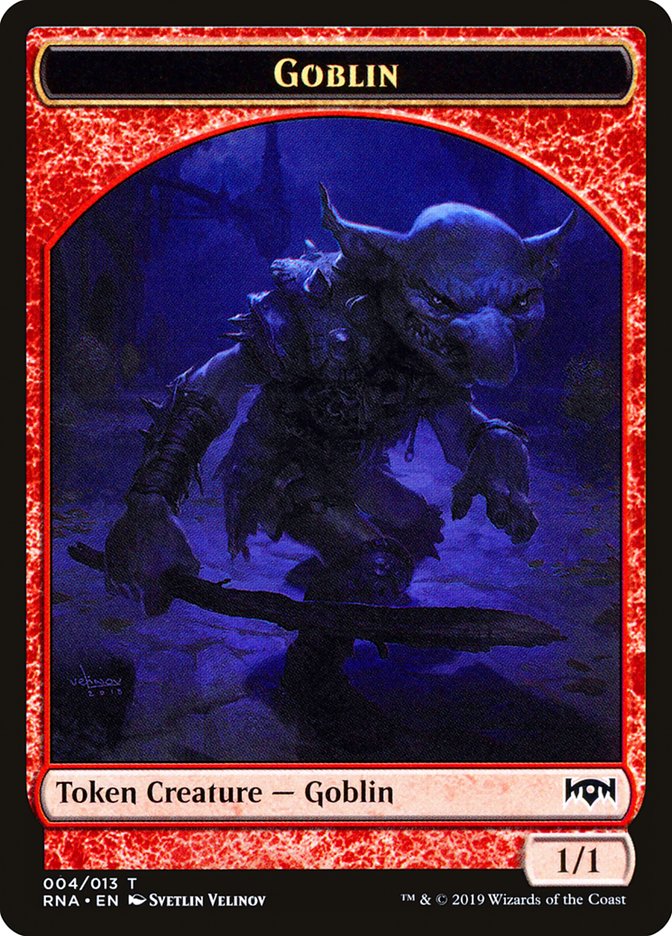 Goblin Token [Ravnica Allegiance Tokens] | The CG Realm