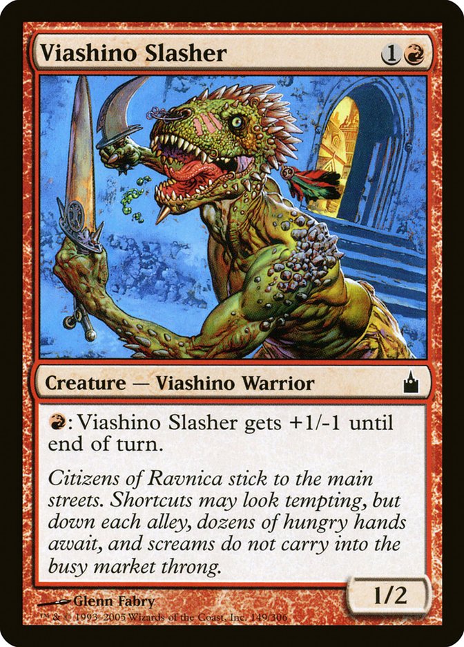 Viashino Slasher [Ravnica: City of Guilds] | The CG Realm