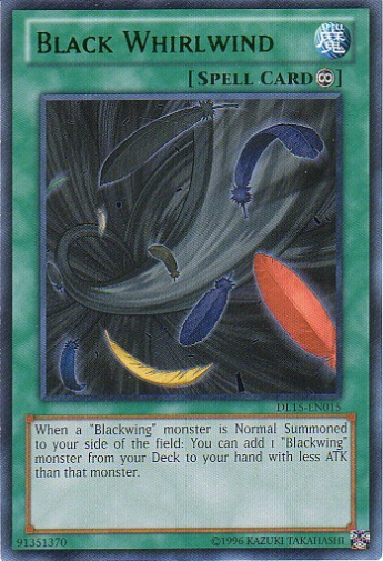 Black Whirlwind (Green) [DL15-EN015] Rare | The CG Realm