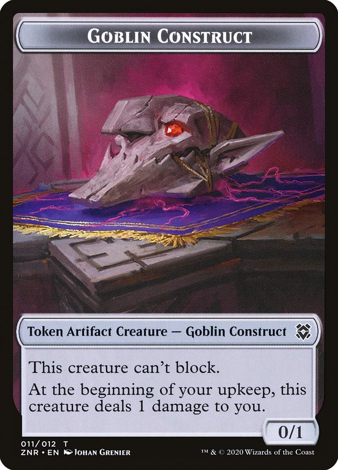 Goblin Construct Token [Zendikar Rising Tokens] | The CG Realm