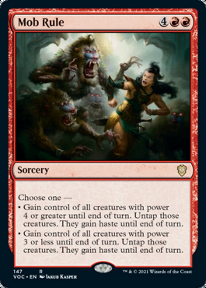 Mob Rule [Innistrad: Crimson Vow Commander] | The CG Realm