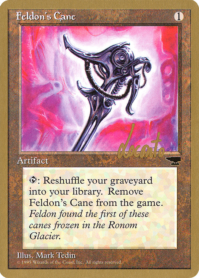 Feldon's Cane (Michael Loconto) [Pro Tour Collector Set] | The CG Realm