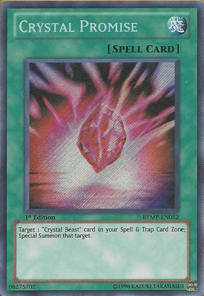 Crystal Promise [RYMP-EN052] Secret Rare | The CG Realm