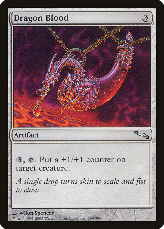 Dragon Blood [Mirrodin] | The CG Realm