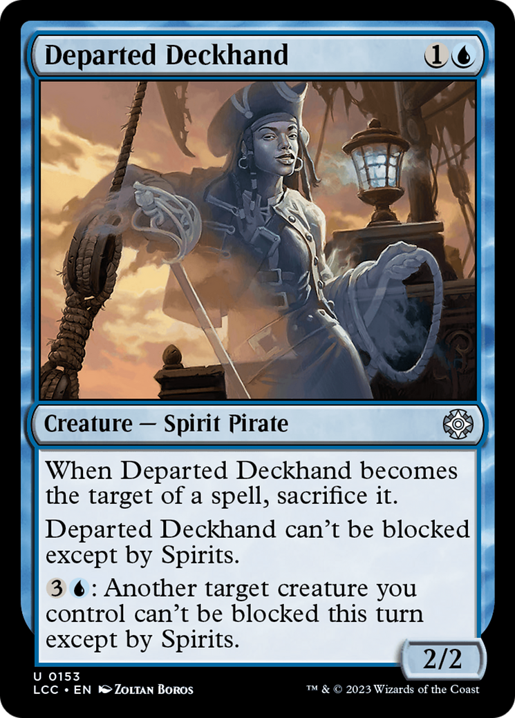 Departed Deckhand [The Lost Caverns of Ixalan Commander] | The CG Realm