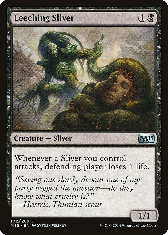 Leeching Sliver [Magic 2015] | The CG Realm