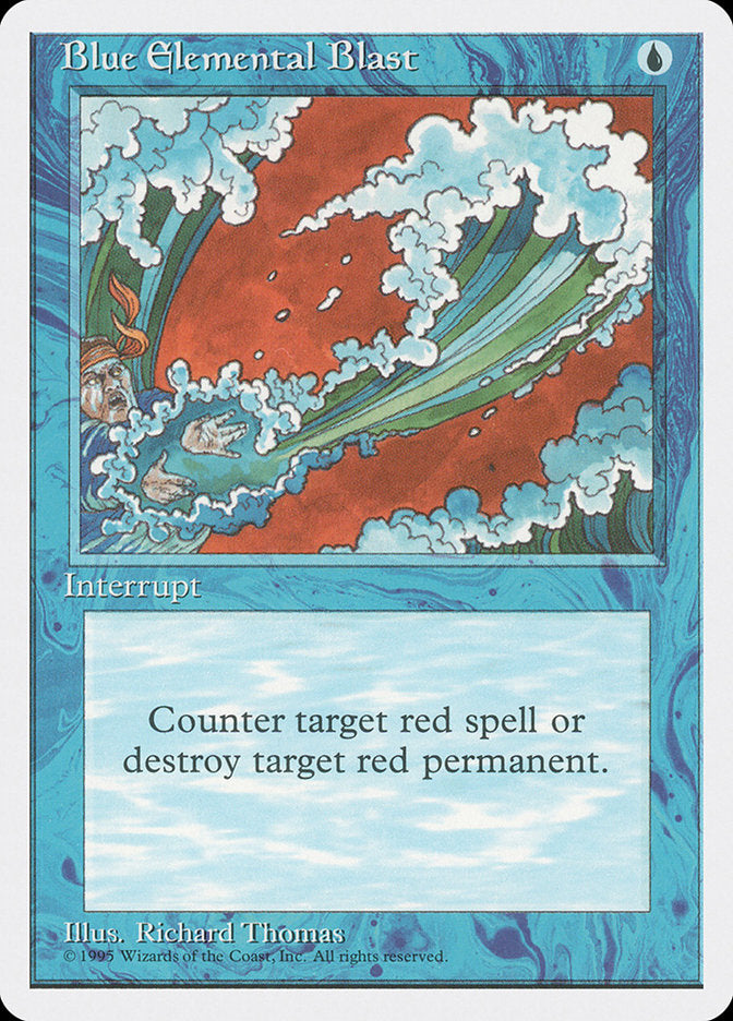 Blue Elemental Blast [Fourth Edition] | The CG Realm