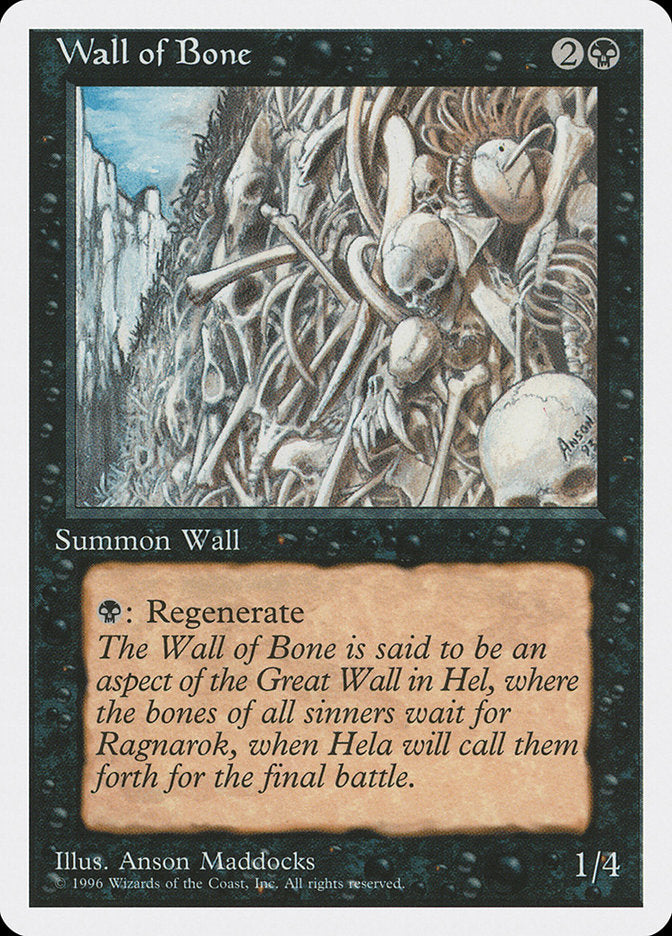 Wall of Bone [Introductory Two-Player Set] | The CG Realm