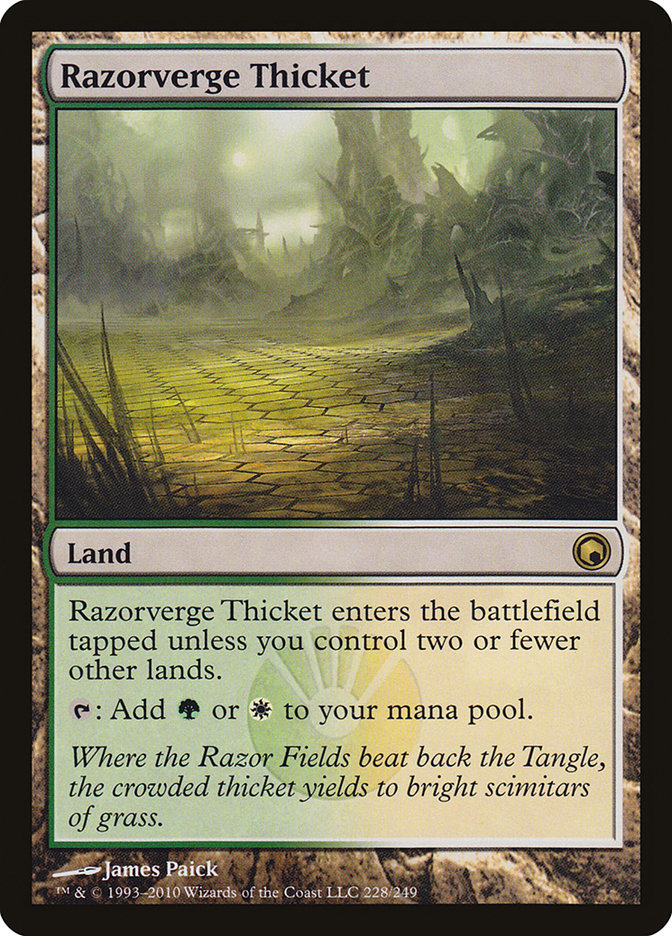 Razorverge Thicket [Scars of Mirrodin] | The CG Realm