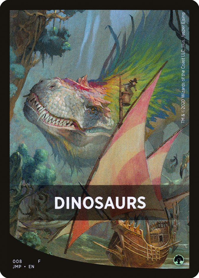 Dinosaurs Theme Card [Jumpstart Front Cards] | The CG Realm