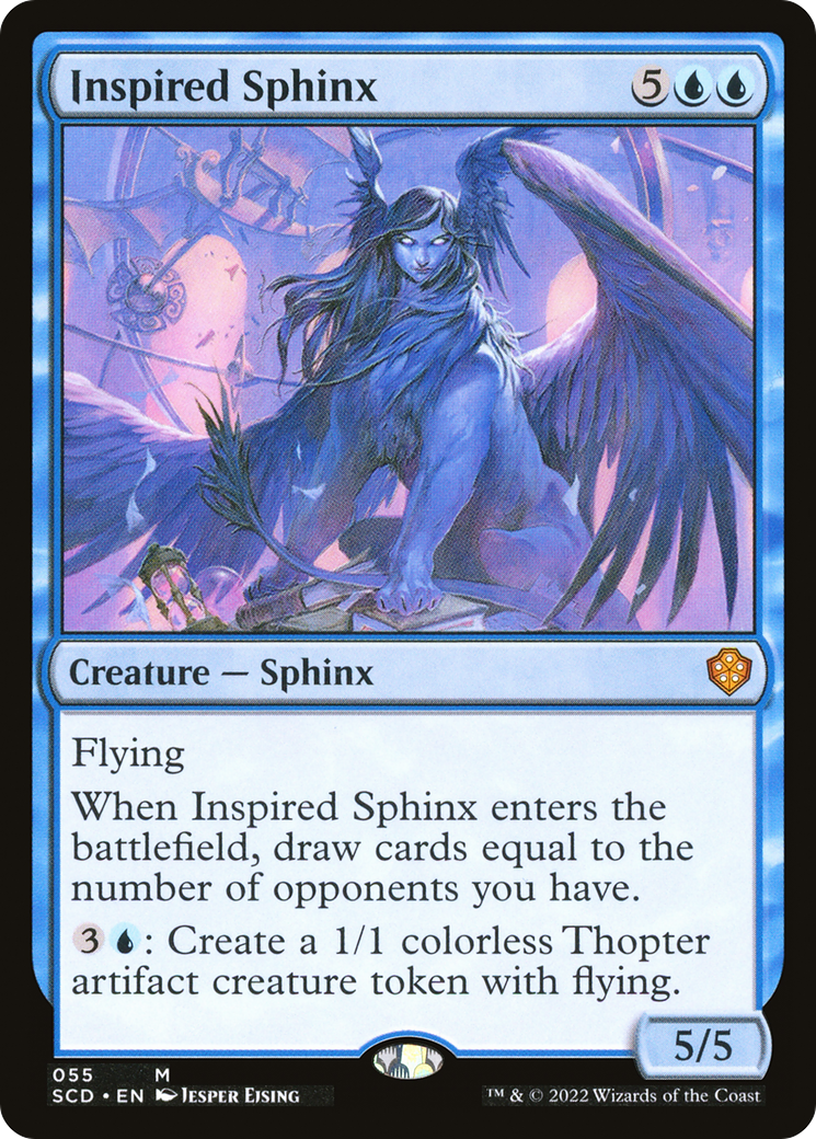 Inspired Sphinx [Starter Commander Decks] | The CG Realm