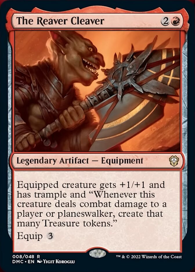 The Reaver Cleaver [Dominaria United Commander] | The CG Realm