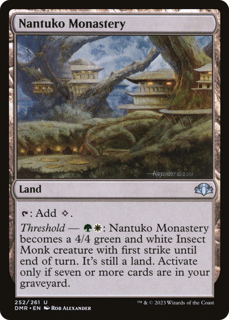 Nantuko Monastery [Dominaria Remastered] | The CG Realm