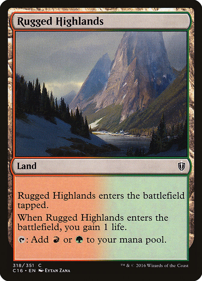 Rugged Highlands [Commander 2016] | The CG Realm