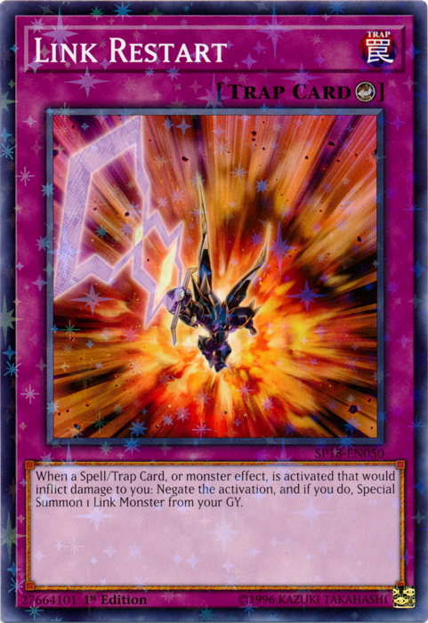 Link Restart [SP18-EN050] Starfoil Rare | The CG Realm