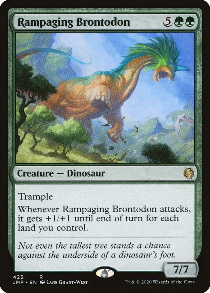 Rampaging Brontodon [Jumpstart] | The CG Realm