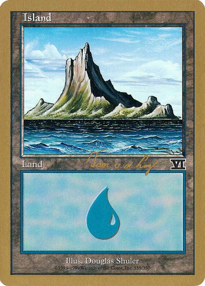 Island (tvdl335) (Tom van de Logt) [World Championship Decks 2000] | The CG Realm