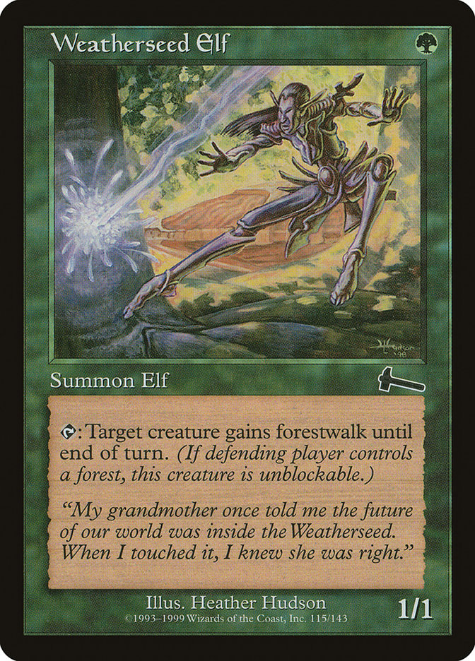 Weatherseed Elf [Urza's Legacy] | The CG Realm