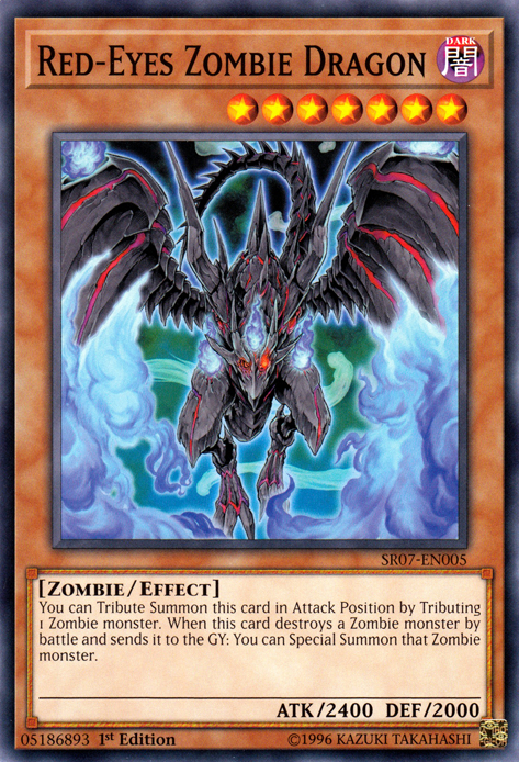 Red-Eyes Zombie Dragon [SR07-EN005] Common | The CG Realm