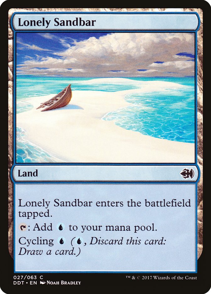 Lonely Sandbar [Duel Decks: Merfolk vs. Goblins] | The CG Realm