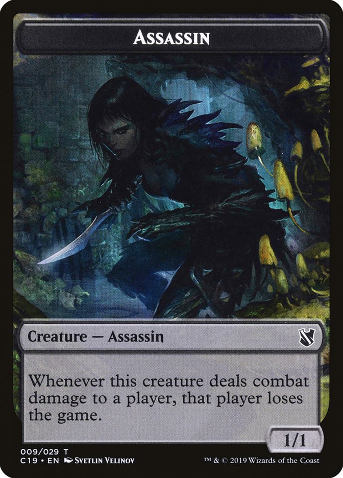 Assassin Token [Commander 2019 Tokens] | The CG Realm