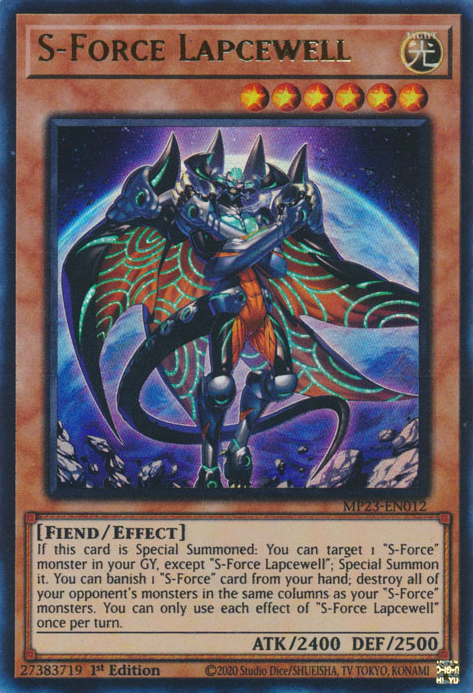 S-Force Lapcewell [MP23-EN012] Ultra Rare | The CG Realm