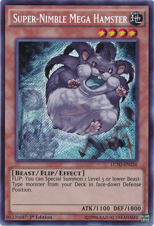 Super-Nimble Mega Hamster [LC5D-EN226] Secret Rare | The CG Realm