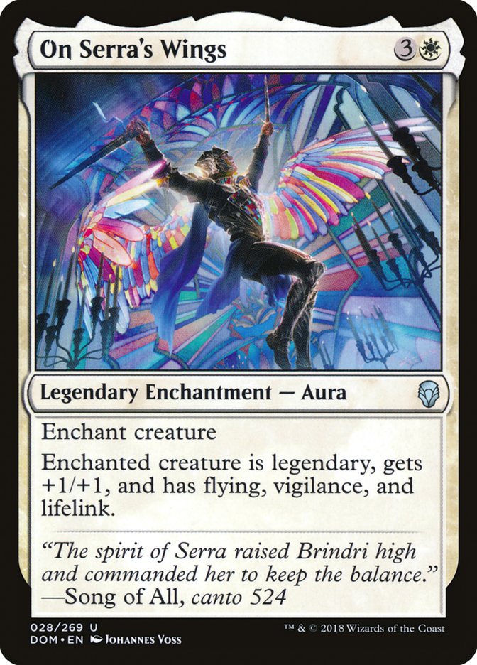 On Serra's Wings [Dominaria] | The CG Realm