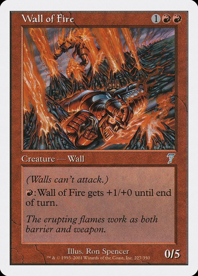 Wall of Fire [Seventh Edition] | The CG Realm