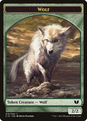 Spider // Wolf Double-Sided Token [Commander 2015 Tokens] | The CG Realm