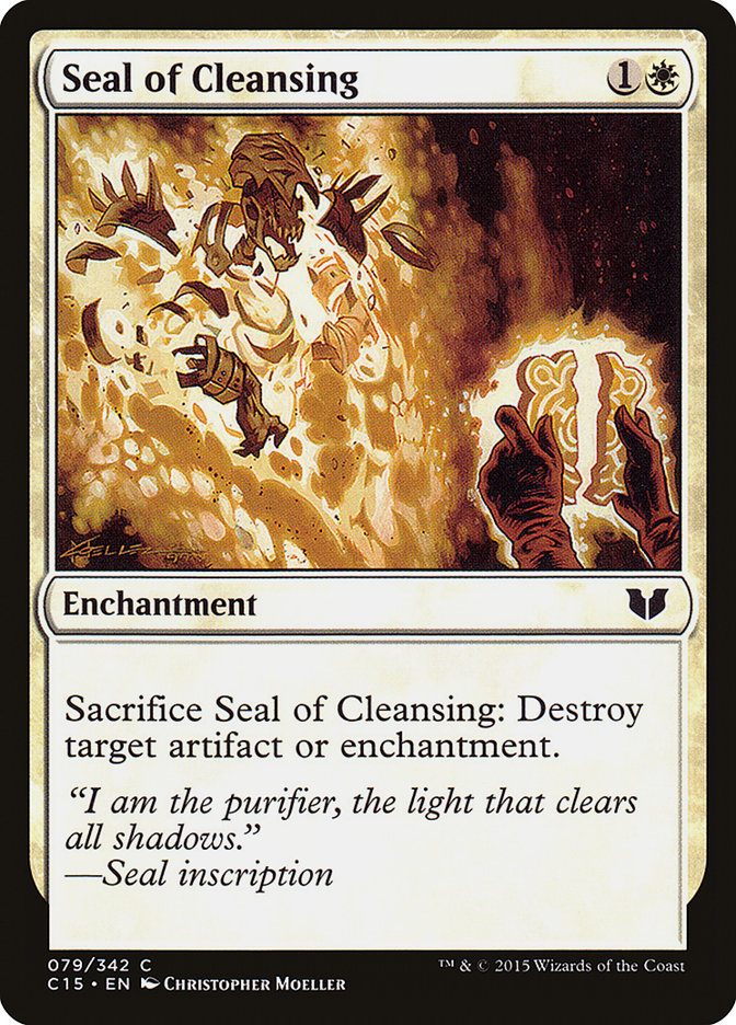 Seal of Cleansing [Commander 2015] | The CG Realm