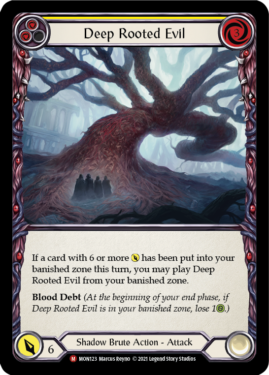 Deep Rooted Evil [MON123] (Monarch)  1st Edition Normal | The CG Realm