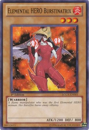 Elemental HERO Burstinatrix [LCGX-EN003] Common | The CG Realm