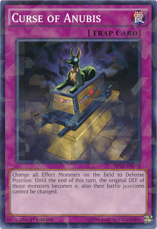 Curse of Anubis [BP03-EN199] Shatterfoil Rare | The CG Realm