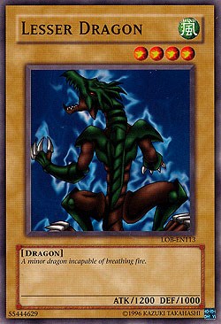 Lesser Dragon [LOB-EN113] Common | The CG Realm