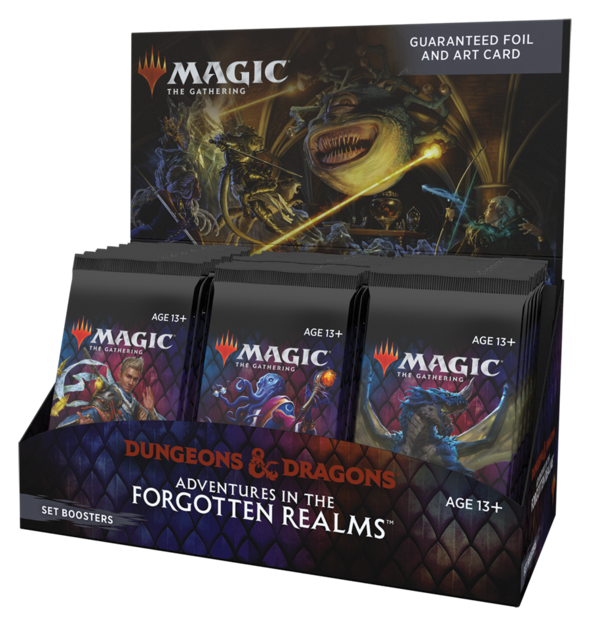 MTG ADV FORGOTTEN REALMS SET BOOSTER (Release Date:  2021-07-23) | The CG Realm