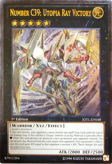 Number C39: Utopia Ray Victory (UTR) [JOTL-EN048] Ultimate Rare | The CG Realm