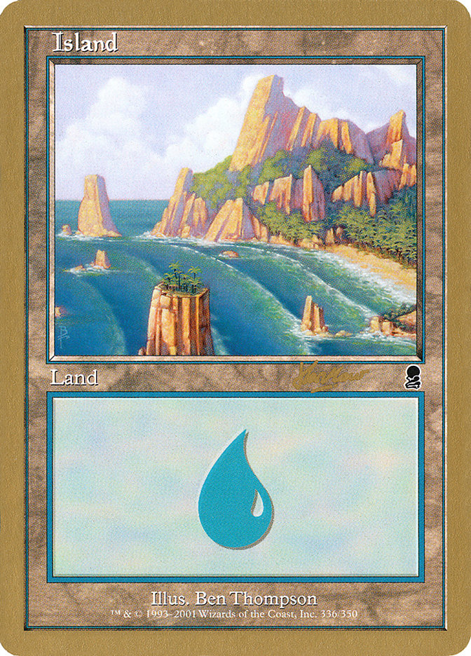 Island (shh336a) (Sim Han How) [World Championship Decks 2002] | The CG Realm